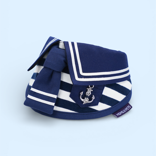 Santiano (1-Heritage Stripe Navy) | Pet Neckwear