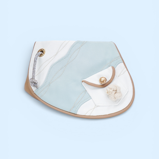 Antibes (1-Azure Mist) | Pet Neckwear