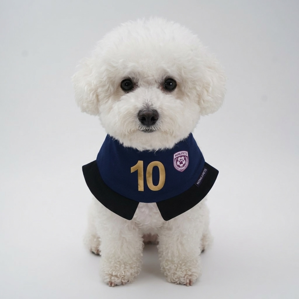 Momoji FC (6-Paris Navy) | Pet Neckwear
