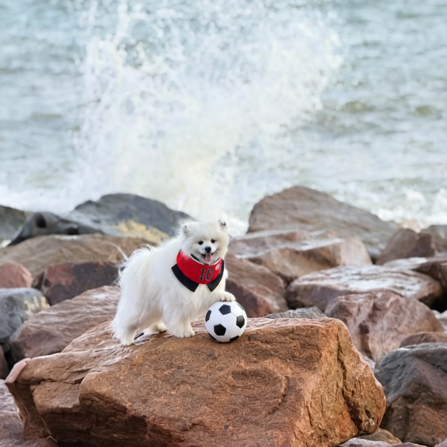 Momoji FC (8-Manchester Red) | Pet Neckwear